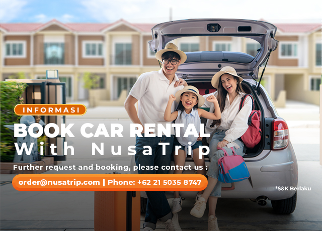 Cara pemesanan mobil rental di NusaTrip